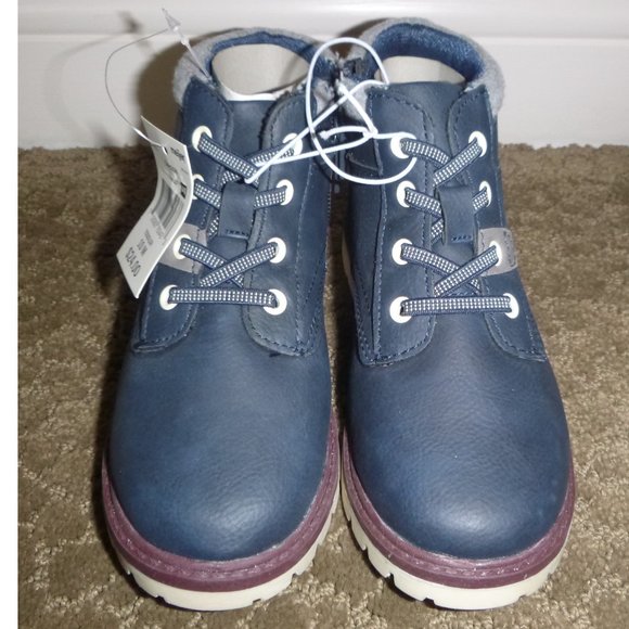 Toddler Boys Falls Creek CARSON Navy Blue Fashion Ankle Boots Size 10 Zipper NWT - Picture 2 of 5